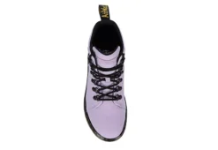 Dr. Martens Dr.martens Womens Combs Nylon Combat Boot - Lilac -Fashion Women Shoe US 01 302907 05