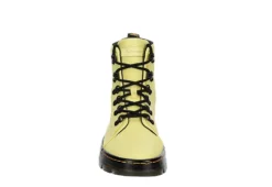 Dr. Martens Dr.martens Womens Combs Nylon Combat Boot - Yellow -Fashion Women Shoe US 01 302908 02