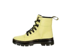 Dr. Martens Dr.martens Womens Combs Nylon Combat Boot - Yellow -Fashion Women Shoe US 01 302908 03