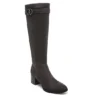 Lifestride Womens Daring Wide Calf Tall Boot - Dark Grey