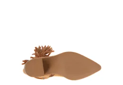 Journee Collection Womens Hartly Fringed Wide Calf Dress Boot - Tan -Fashion Women Shoe US 01 303180 06