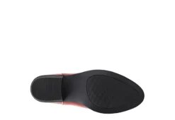 Journee Collection Womens Novva Western Ankle Boot - Red 15 Journee Collection Womens Novva Western Ankle Boot - Red -Fashion Women Shoe US 01 303313 06