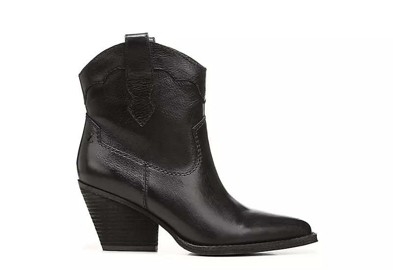 Zodiac Womens Roslyn Western Boot - Black 4 Zodiac Womens Roslyn Western Boot - Black - Image 2