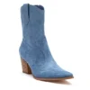 Coconuts Womens Bambi Western Boot - Blue -Fashion Women Shoe US 01 303494 00