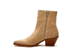 Coconuts Womens Jane Western Ankle Boot - Natural -Fashion Women Shoe US 01 303521 03