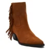 Coconuts Womens Jane Western Ankle Boot - Cognac -Fashion Women Shoe US 01 303522 00