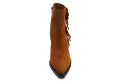 Coconuts Womens Jane Western Ankle Boot - Cognac -Fashion Women Shoe US 01 303522 02