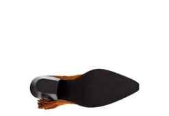 Coconuts Womens Jane Western Ankle Boot - Cognac -Fashion Women Shoe US 01 303522 06