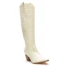 Coconuts Womens Jax Tall Western Boot - Ivory 2 Coconuts Womens Jax Tall Western Boot - Ivory -Fashion Women Shoe US 01 303524 00
