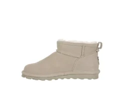 Bearpaw Womens Shorty Fur Boot - Taupe -Fashion Women Shoe US 01 303528 03