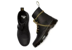 Dr. Martens Dr.martens Womens Combs Combat Boot - Black 13 Dr. Martens Dr.martens Womens Combs Combat Boot - Black -Fashion Women Shoe US 01 330188 04