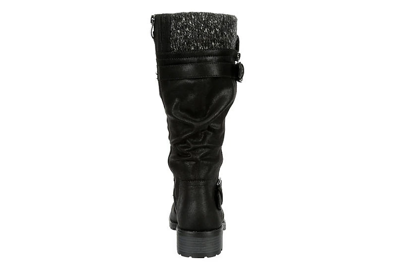 Xappeal Womens Chelsey Tall Boot - Black 7 Xappeal Womens Chelsey Tall Boot - Black - Image 5