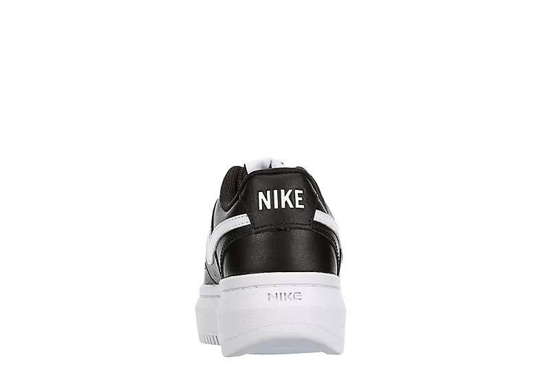 Nike Womens Court Vision Alta Sneaker - Black 7 Nike Womens Court Vision Alta Sneaker - Black - Image 5