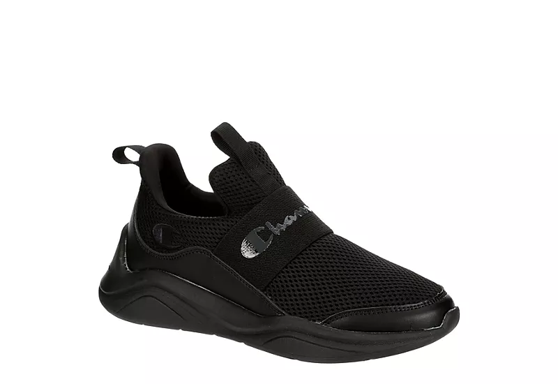 Champion Womens Legend Lo Sneaker - Black 3 Champion Womens Legend Lo Sneaker - Black