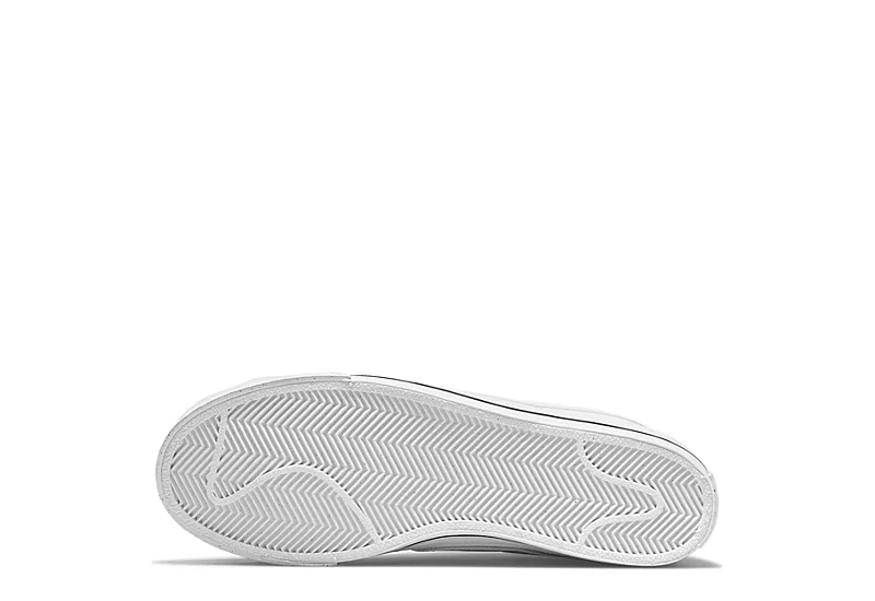 Nike Womens Court Legacy Next Nature Sneaker - White 8 Nike Womens Court Legacy Next Nature Sneaker - White - Image 6