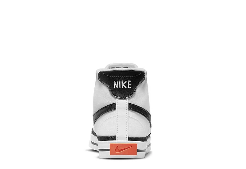 Nike Womens Court Legacy Mid Sneaker - White 6 Nike Womens Court Legacy Mid Sneaker - White - Image 4