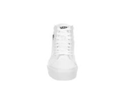 Vans Womens Filmore High Top Platform Sneaker - White -Fashion Women Shoe US 01 400983 02