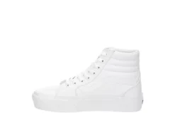 Vans Womens Filmore High Top Platform Sneaker - White -Fashion Women Shoe US 01 400983 03