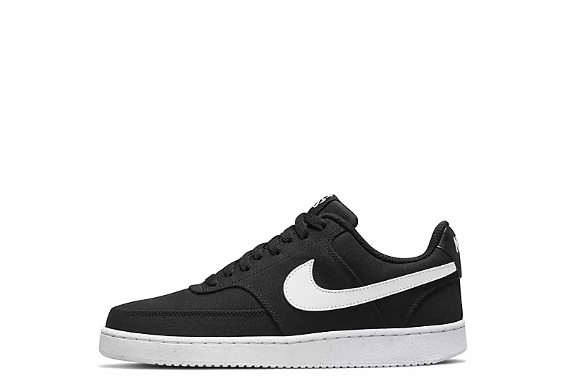 Nike Womens Court Vision Low Next Nature Sneaker - Black 5 Nike Womens Court Vision Low Next Nature Sneaker - Black - Image 3