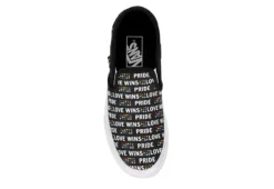 Vans Womens Asher Slip On Sneaker - Black 14 Vans Womens Asher Slip On Sneaker - Black -Fashion Women Shoe US 01 401192 05