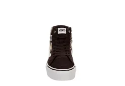 Vans Womens Filmore High Top Platform Sneaker - Brown -Fashion Women Shoe US 01 401274 02