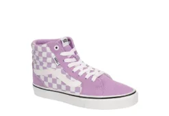 Fashion Women Shoe 42 Vans Womens Filmore High Top Sneaker - Purple