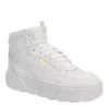 Puma Womens Karmen Rebelle Mid Sneaker - White -Fashion Women Shoe US 01 401295 00