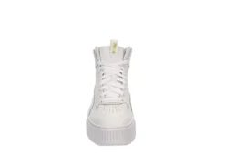 Puma Womens Karmen Rebelle Mid Sneaker - White -Fashion Women Shoe US 01 401295 02