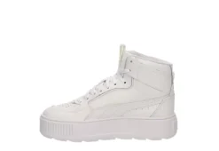 Puma Womens Karmen Rebelle Mid Sneaker - White -Fashion Women Shoe US 01 401295 03