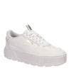 Puma Womens Karmen Rebelle Sneaker - White 1 Puma Womens Karmen Rebelle Sneaker - White -Fashion Women Shoe US 01 401309 00