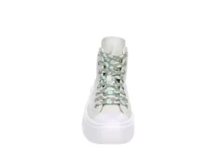 Converse Womens Chuck Taylor All Star Move High Top Sneaker - Bone -Fashion Women Shoe US 01 401340 02