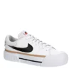 Nike Womens Court Legacy Lift Sneaker - White 1 Nike Womens Court Legacy Lift Sneaker - White -Fashion Women Shoe US 01 401377 00