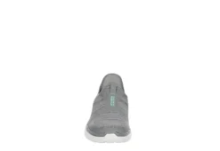 Skechers Womens Go Walk 6 Quick Fit Slip-ins Walking Shoe - Grey 11 Skechers Womens Go Walk 6 Quick Fit Slip-ins Walking Shoe - Grey -Fashion Women Shoe US 01 401390 02
