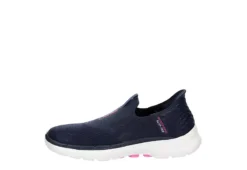 Skechers Womens Go Walk 6 Quick Fit Slip-ins Walking Shoe - Navy 12 Skechers Womens Go Walk 6 Quick Fit Slip-ins Walking Shoe - Navy -Fashion Women Shoe US 01 401391 03