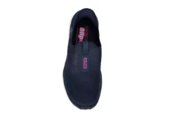 Skechers Womens Go Walk 6 Quick Fit Slip-ins Walking Shoe - Navy 14 Skechers Womens Go Walk 6 Quick Fit Slip-ins Walking Shoe - Navy -Fashion Women Shoe US 01 401391 05