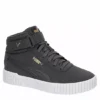 Puma Womens Carina 2.0 Chevron Mid Sneaker - Dark Grey 1 Puma Womens Carina 2.0 Chevron Mid Sneaker - Dark Grey -Fashion Women Shoe US 01 401446 00