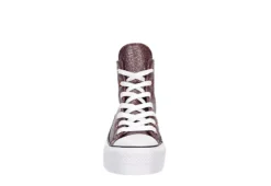 Converse Womens Chuck Taylor All Star High Top Platform Sneaker - Burgundy -Fashion Women Shoe US 01 401475 02