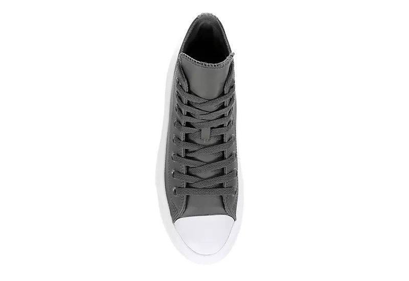 Converse Womens Chuck Taylor All Star Move High Top Sneaker - Dark Grey 8 Converse Womens Chuck Taylor All Star Move High Top Sneaker - Dark Grey - Image 6