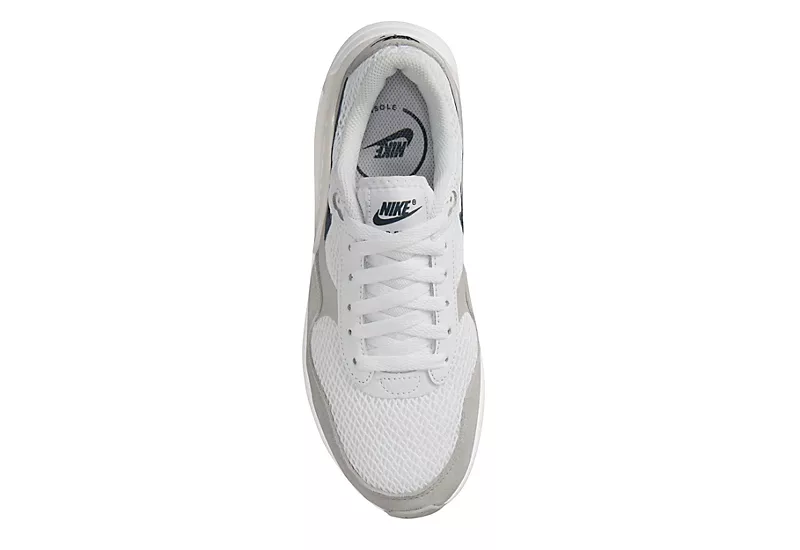 Nike Womens Air Max Systm Sneaker - White 6 Nike Womens Air Max Systm Sneaker - White - Image 4
