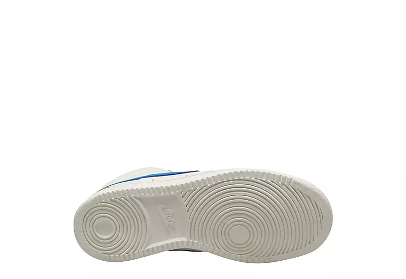 Nike Womens Court Vision Mid Sneaker - Bone 7 Nike Womens Court Vision Mid Sneaker - Bone - Image 5