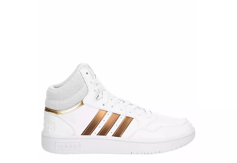Adidas Womens Hoops 3.0 Sneaker - White 4 Adidas Womens Hoops 3.0 Sneaker - White - Image 2