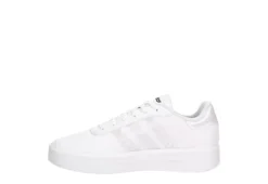 Adidas Womens Court Platform Sneaker - White -Fashion Women Shoe US 01 401586 03