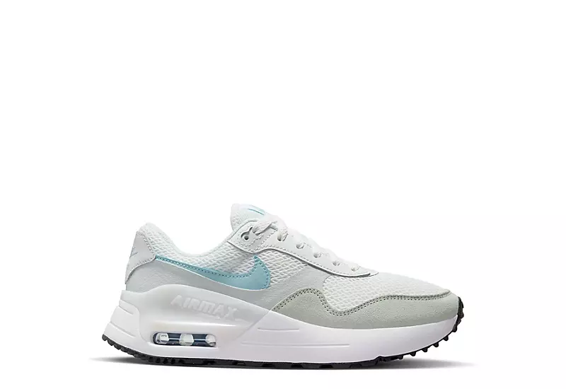 Nike Womens Air Max Systm Sneaker - White 4 Nike Womens Air Max Systm Sneaker - White - Image 2