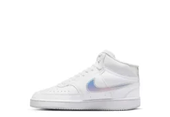 Nike Womens Court Vision Mid Sneaker - White 11 Nike Womens Court Vision Mid Sneaker - White -Fashion Women Shoe US 01 401631 02