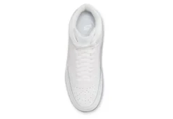 Nike Womens Court Vision Mid Sneaker - White 13 Nike Womens Court Vision Mid Sneaker - White -Fashion Women Shoe US 01 401631 04