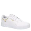 Puma Womens Carina 2.0 Charm Sneaker - White 1 Puma Womens Carina 2.0 Charm Sneaker - White -Fashion Women Shoe US 01 401669 00