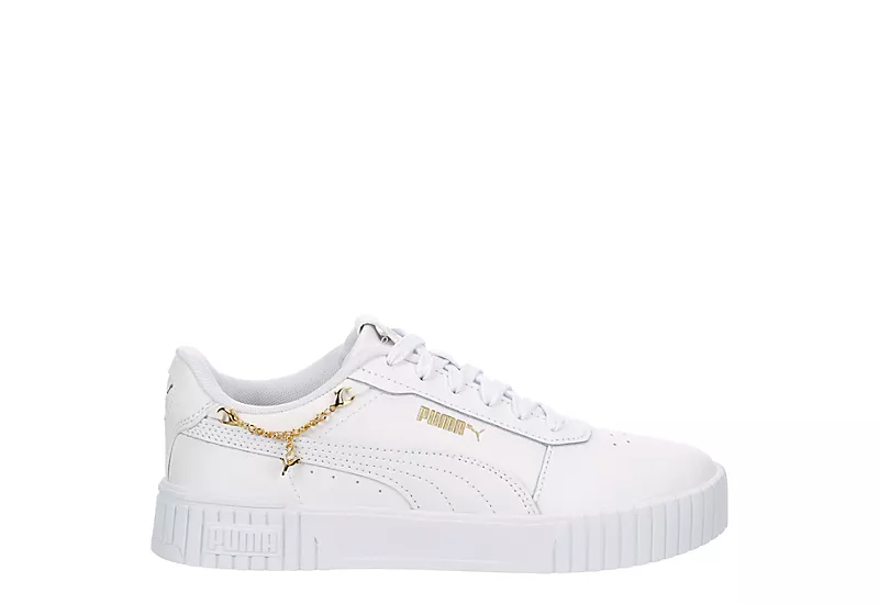 Puma Womens Carina 2.0 Charm Sneaker - White 4 Puma Womens Carina 2.0 Charm Sneaker - White - Image 2