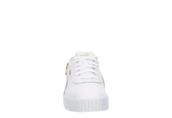 Puma Womens Carina 2.0 Charm Sneaker - White 11 Puma Womens Carina 2.0 Charm Sneaker - White -Fashion Women Shoe US 01 401669 02
