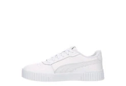 Puma Womens Carina 2.0 Charm Sneaker - White 12 Puma Womens Carina 2.0 Charm Sneaker - White -Fashion Women Shoe US 01 401669 03