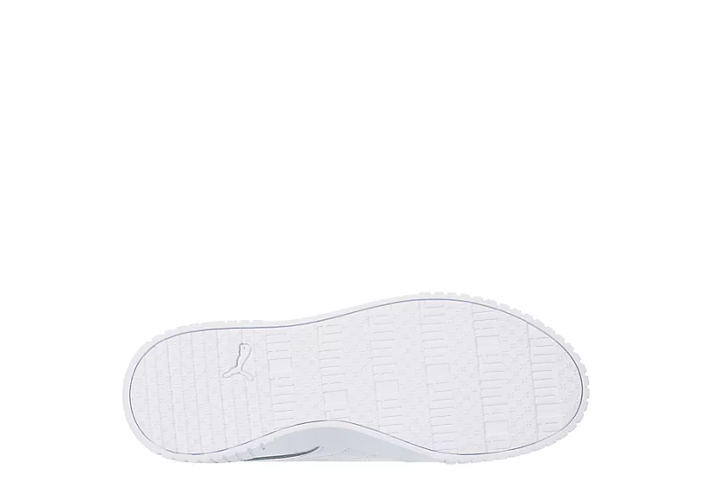 Puma Womens Carina 2.0 Charm Sneaker - White 9 Puma Womens Carina 2.0 Charm Sneaker - White - Image 7